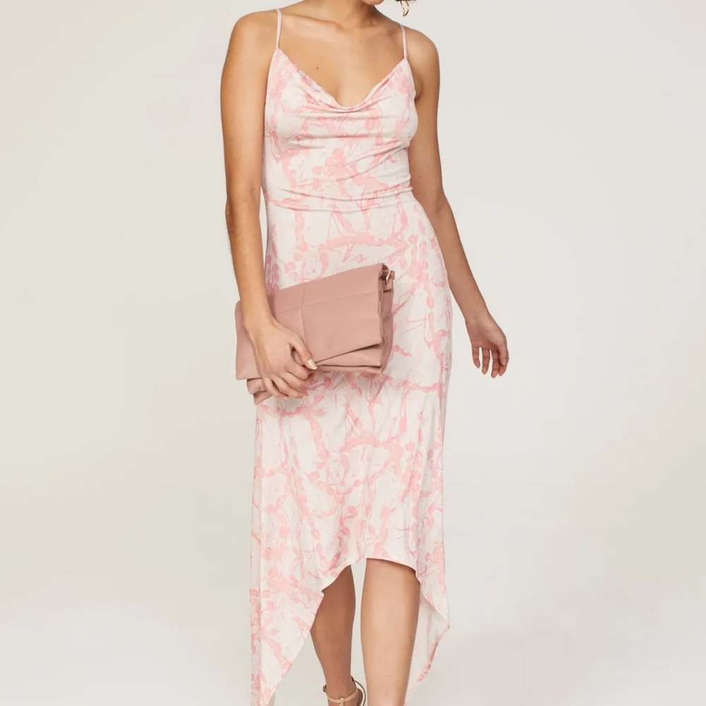 Arias New York Cowl Neck Cami Dress